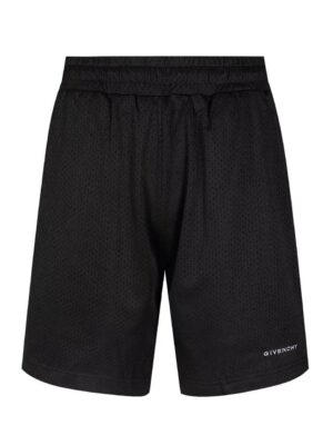 [지방시] 텍스트 로고 보드 쇼츠 블랙