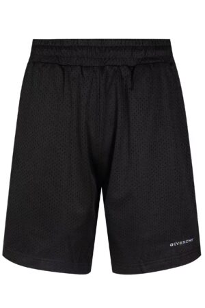 [지방시] 텍스트 로고 보드 쇼츠 블랙