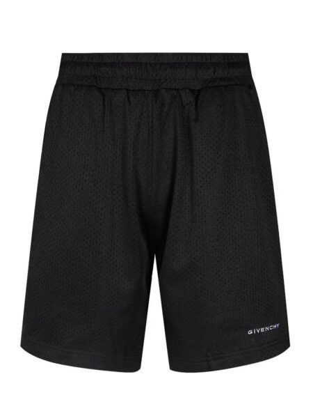 [지방시] 텍스트 로고 보드 쇼츠 블랙