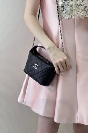 [샤넬] 25B 시즌 신상 스타 로고 런치박스백 AS4850 (6 COLOR)