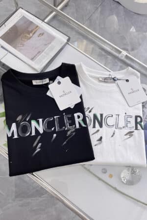 [몽클레어] 로고 프린트 반팔티 (2 COLORS)