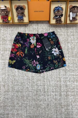 [구찌] 플로라 프린트 스윔 쇼츠