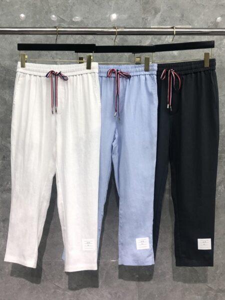 [톰브라운] 밴딩 리넨 팬츠 (3 COLORS)