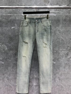 [톰브라운] 워싱 데님 팬츠