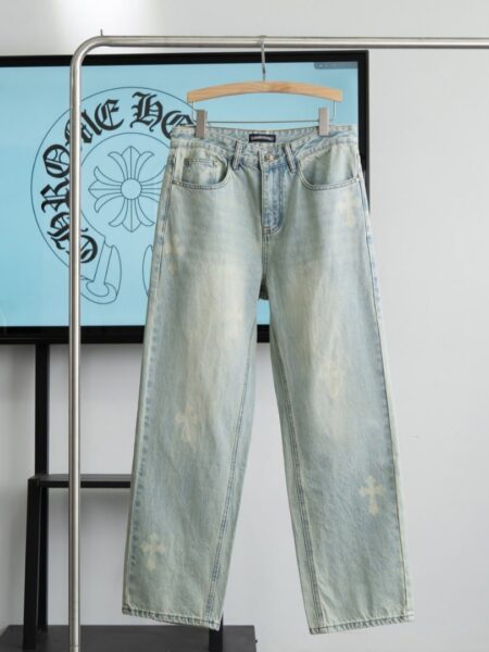 [크롬하츠] 크로스 데님 팬츠