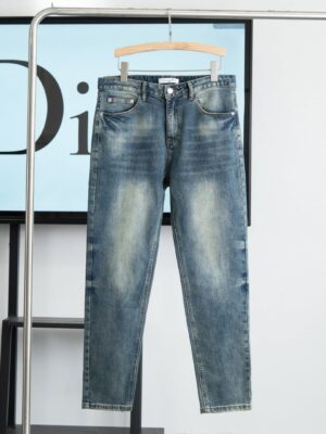 [디올] 자수 데님 팬츠