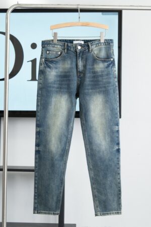 [디올] 자수 데님 팬츠