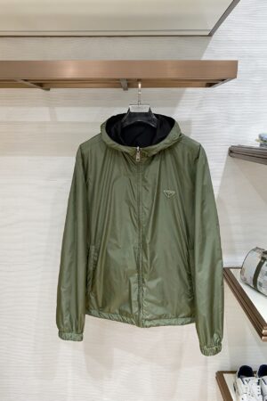 [프라다] 리나일론 리버서블 후드 자켓 (2 COLORS)