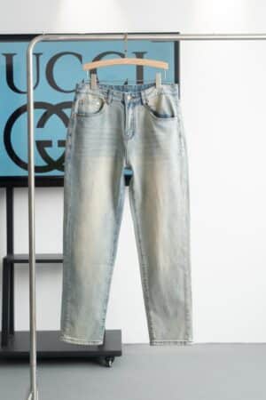 [구찌] 아카이브 로고 데님 팬츠