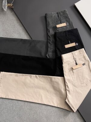 [버버리] 슬림핏 코튼 치노 팬츠 (3 COLORS)