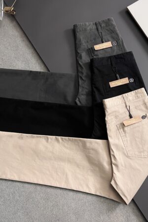 [버버리] 슬림핏 코튼 치노 팬츠 (3 COLORS)