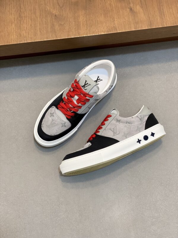 [루이비통] 리치 가죽 레저 남성 스니커즈(4 COLOR)