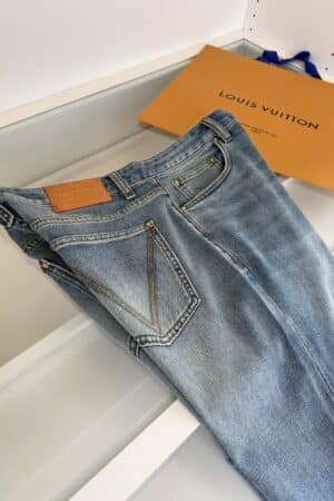 [루이비통] 다미에 패널 데님 팬츠