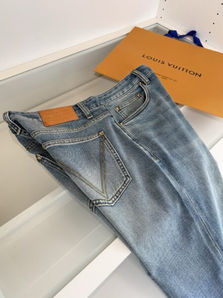 [루이비통] 다미에 패널 데님 팬츠