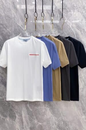 [프라다] 리네아 로사 코튼 티셔츠 (5 COLORS)