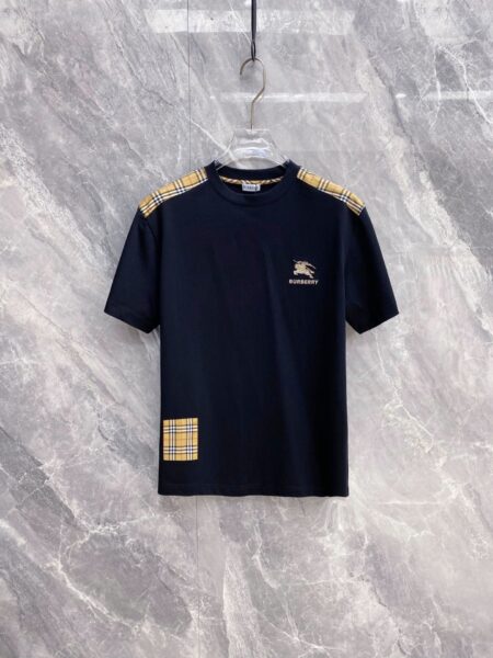 [버버리] 패치워크 체크 코튼 티셔츠 (2 COLORS)