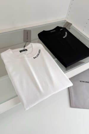 [발렌시아가] 유니티 빈티지 코튼 저지 티셔츠 (2 COLORS)