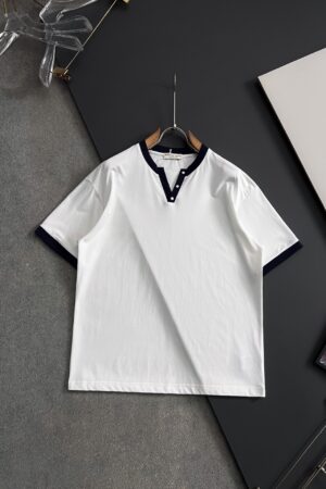 [보테가베네타] 더블 칼라 브이넥 폴로 셔츠 (2 COLORS)