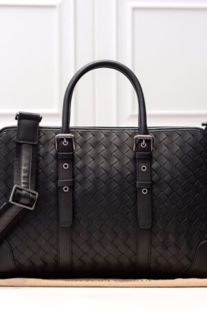 [보테가베네타] 인트레치아토 가죽 비즈니스 서류 가방