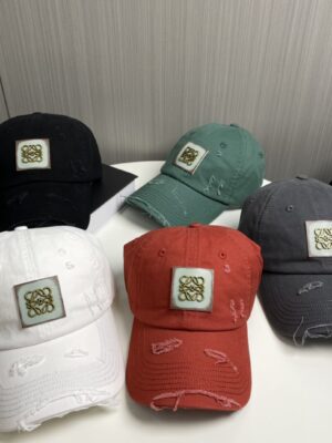 [로에베] 로고 패치 베이스볼 캡 (5 COLOR)