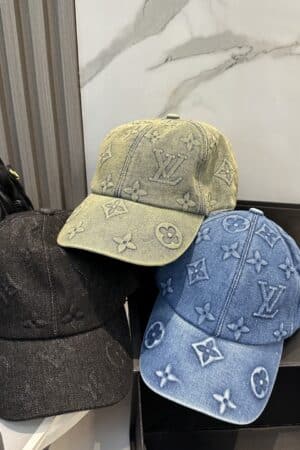 [루이비통] 모노그램 워시드 데님 캡 (3 COLOR)