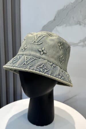 [루이비통] 모노그램 워시드 데님 버킷햇 (3 COLOR)