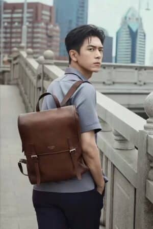 [프라다] 카프스킨 레더 메신저 백팩 (2VZ119)(2 COLOR)