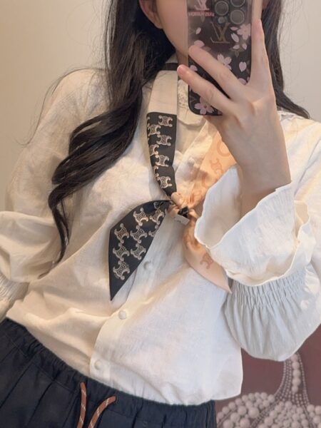 [셀린느] 트윌리(Twilly) 실크 스카프 (4 COLOR)