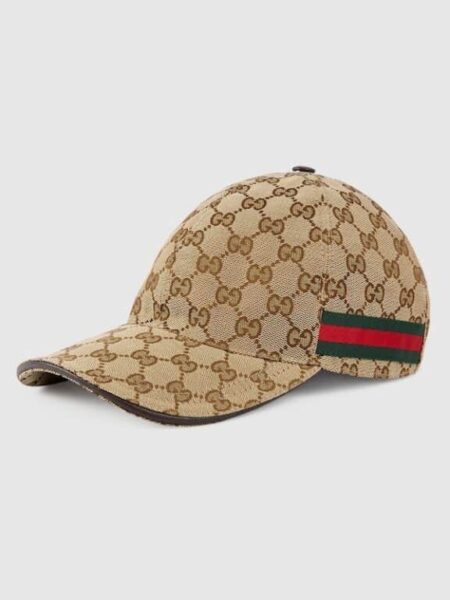 [구찌] 웹(Web) 오리지널 GG 캔버스 야구 모자 ‎200035KQWBG9791 (2 COLORS)