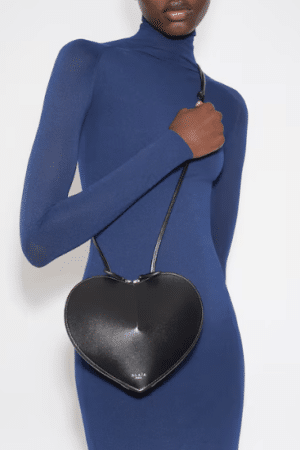 [알라이아] 럭스 송아지 가죽 쾨르 백(제니 가방)