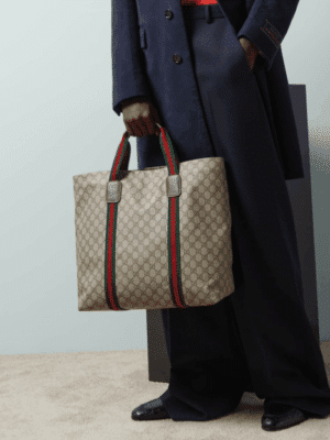 [구찌] GG 텐더 미디엄 토트백