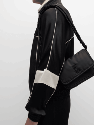 [생로랑] 에코닐 소재의 니키 메신저 백 757146FACKH1000