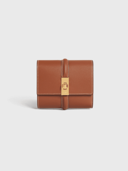 [셀린느] 스몰 16 3단 지갑 - 샤이니 카프스킨 10F523CQ7.04LU (2 COLORS)