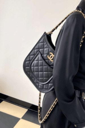 [샤넬] 샤블린 호보백 블랙 AS4532