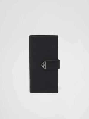 [프라다] 사피아노 및 가죽 장지갑 1MV025