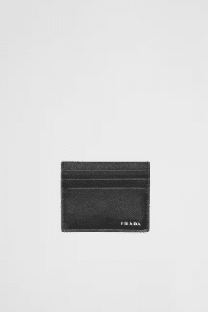 [프라다] 메탈 로고 사피아노 카드 홀더 2MC223