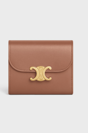 [셀린느] 스몰 트리옹프 플랩 지갑 - 샤이니 카프스킨 10D783DPV.18BZ