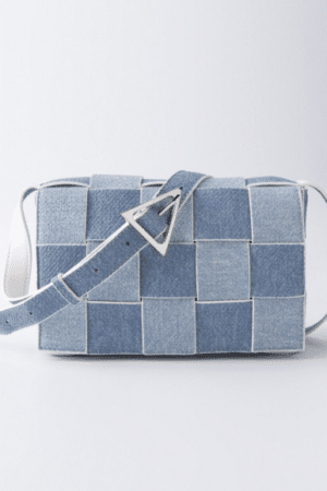 [보테가베네타] 데님 카세트 크로스백