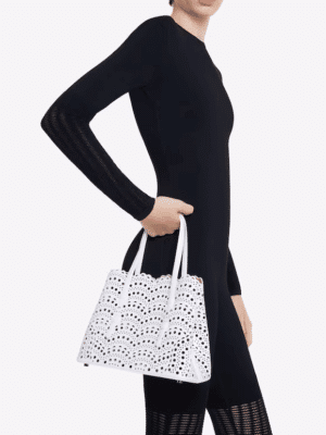 [알라이아] 미나 25 비엔 웨이브 토트백 AA1S06725C0A44