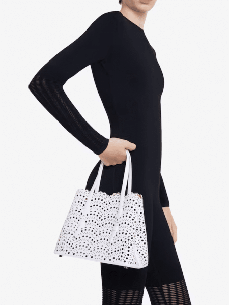 [알라이아] 미나 25 비엔 웨이브 토트백 AA1S06725C0A44