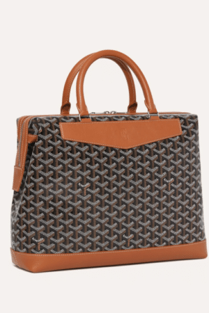 [고야드] 시스알팡 서류가방 블랙브라운