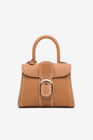 [델보] 브리앙 스티치 서피케 미니 핸드백 토트백 AA0406