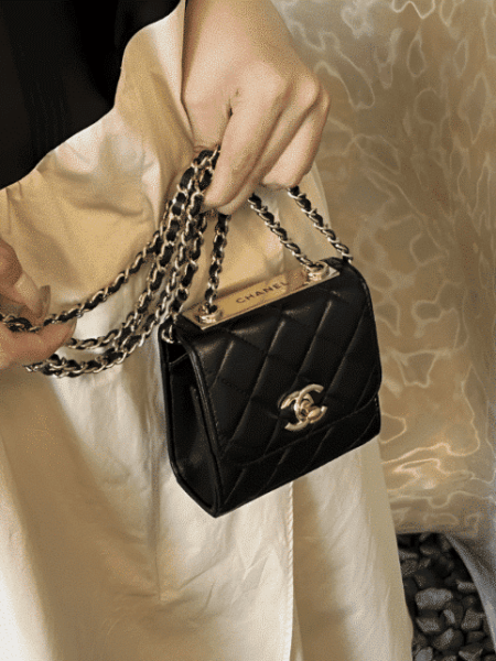 [베트남 출고] 샤넬 트렌디 CC 램스킨 미니 체인백 A81633