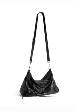 [발렌시아가] 르 시티 모토 미디엄 블랙 8461862