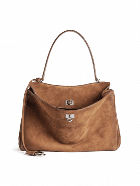 [발렌시아가] 로데오 핸드백 미디엄 카멜 7897722