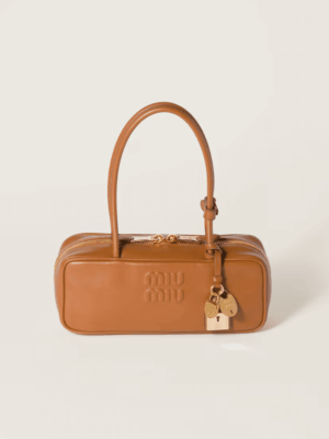 [미우미우] 스몰 보 탑 핸들 백 5BB173