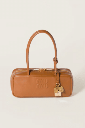 [미우미우] 스몰 보 탑 핸들 백 5BB173