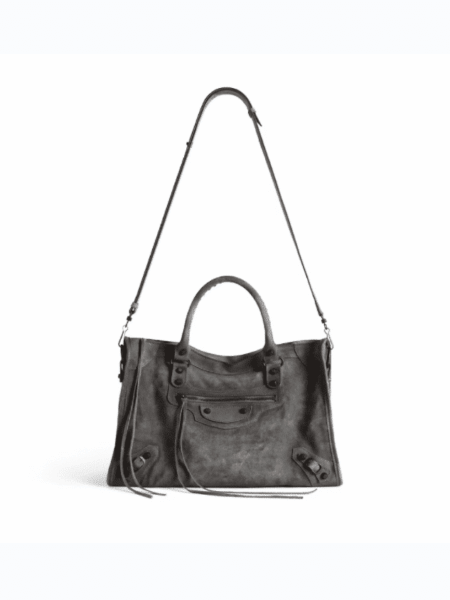 [발렌시아가] 르 시티 백 미디엄 스톰 그레이 8230582