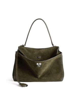 [발렌시아가] 로데오 핸드백 미디엄 카키 7897722