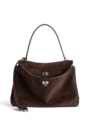 [발렌시아가] 로데오 핸드백 미디엄 라이트 에스프레소 7897722